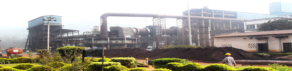 Grate kiln and process plant at the Ardent Steel pellet works